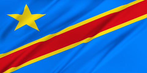 Flag of Democratic Republic of the Congo