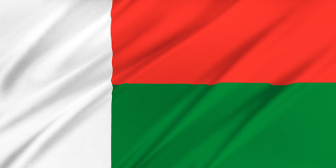 Flag of Madagascar