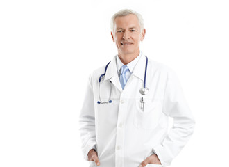 Senior doctor portrait