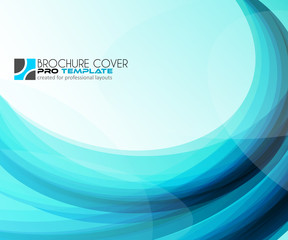 Abtract waves background for brochures and flyers design