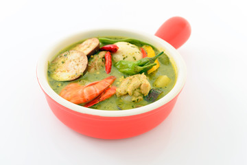 おいしそうなグリーンカレー