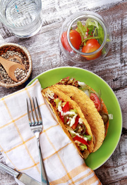 mexican taco classic minced beef