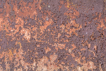 chipped paint on iron surface texture background