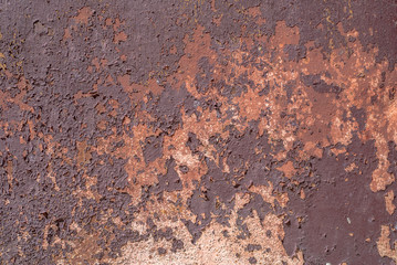 chipped paint on iron surface texture background