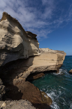 volcanic stone rocks - coast and ocean
