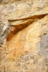 Paroi rocheuse du cirque de Saint-Même (Savoie / Chartreuse)