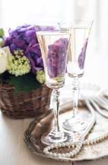 vintage wedding decor 