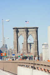 Naklejka premium brooklyn bridge