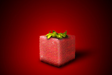 Cubic strawberry.