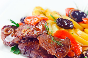 Stewed mutton