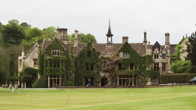 WS Old mansion / Castle Combe, Cotswolds, Wiltshire, UK