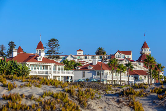 Victorian Hotel Del Coronado On In San Diego