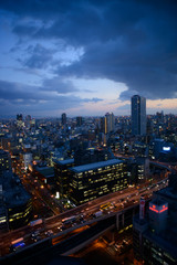 Fototapeta premium 大阪・夜景