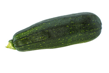 Fresh zuchini isolated on white