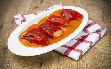 Ración de pimientos