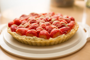 Erdbeertorte / Kuchen / Obsttorte 