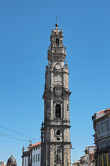Fototapeta na wymiar Porto, Portugal: Torre dos Clerigos (