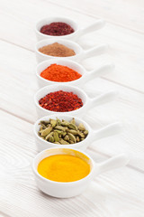 Various spices