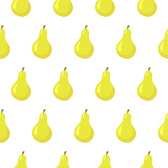 Pears seamless pattern