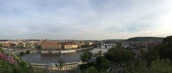 Naklejka premium prag moldau