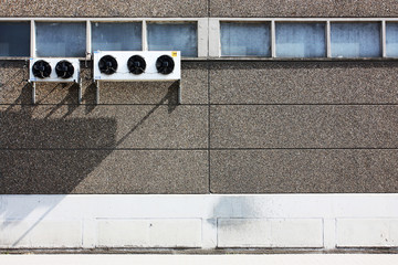 Factory, window, shutter, tile, concrete, store © Solaris
