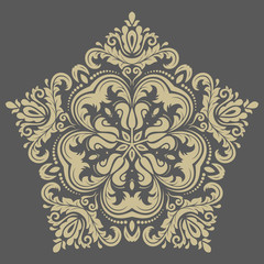 Damask  Orient Pattern