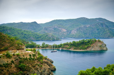 Fototapeta premium piękna zatoka Turcja, Fethiye