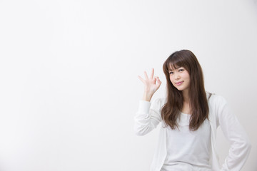 部屋着(白バック)