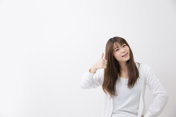 Fototapeta premium Odzież pokojowa (białe tło)