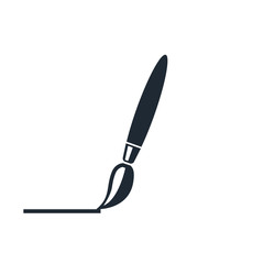 brush line icon