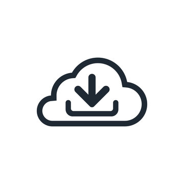 cloud outline dounload