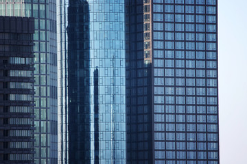 Fototapeta na wymiar Frankfurt, Skyscraper, Business, economy, finance