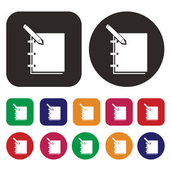 Documents icon / Paper icon / Note Book icon