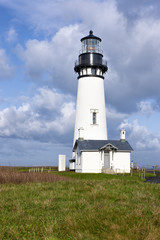Historic Yaquina lighthouse.