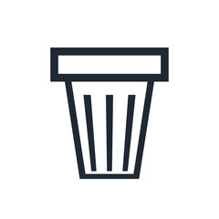 icon trash can