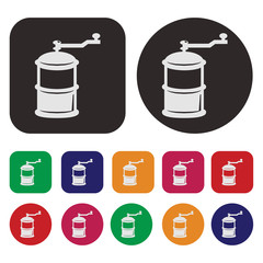 Moka Pot Coffee Making icon / Coffeemaker icon / Coffee icon