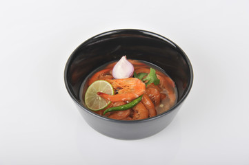 Kung Som local food of villager thailand