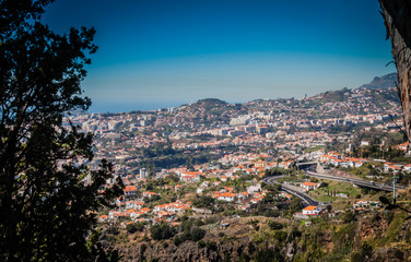 Blick auf Funchal Madeira Portugal