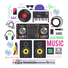 Electronic musical devices.