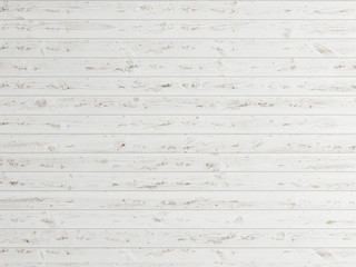 white wooden background texture, 3d illustration