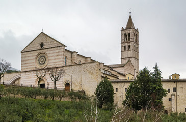 Fototapeta na wymiar Basilica di Santa Chiara, Assisi