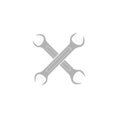 Simple icon wrench.