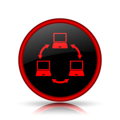 Computer network icon