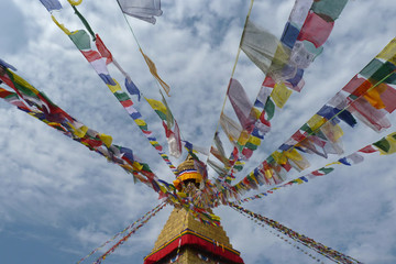 stoepa boudhanath in Kathmandu