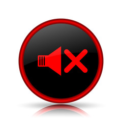 Obraz premium No sound icon