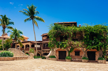 Ancient village Altos de Chavon - Colonial town reconstructed in