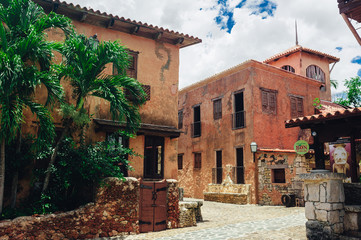 Ancient village Altos de Chavon - Colonial town reconstructed in