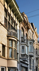 Building in Ghent. Flanders. Belgium