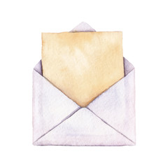 Envelope with a letter