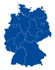 Map of Germany